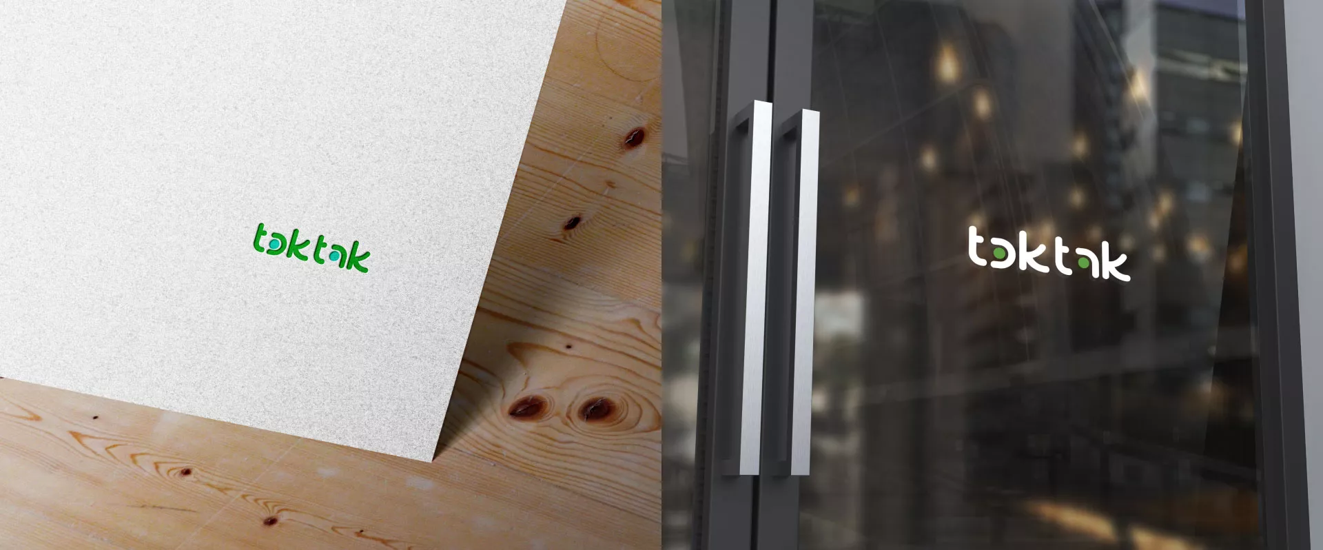 Разработка логотипа компании «Ток-Так» в Черепаново
