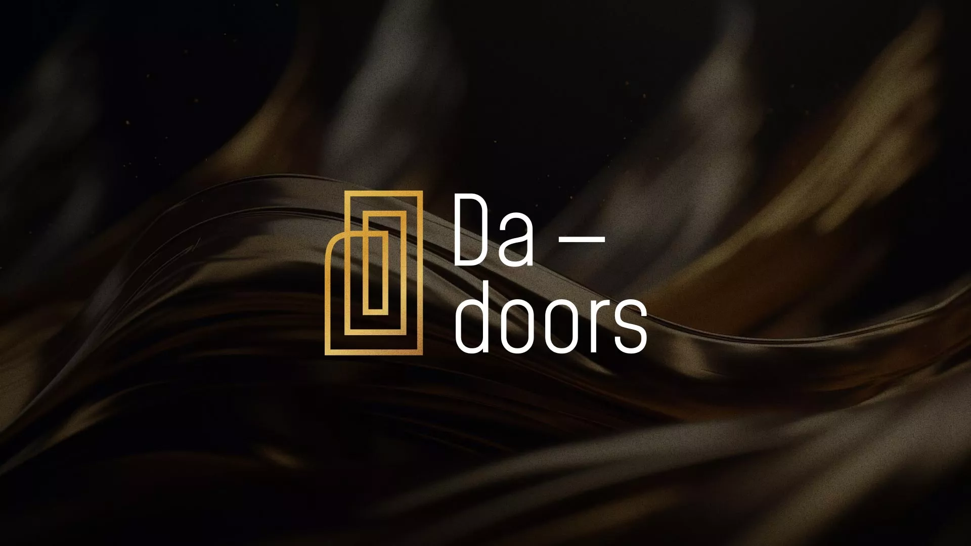 Разработка логотипа для компании «DA-DOORS» в Черепаново