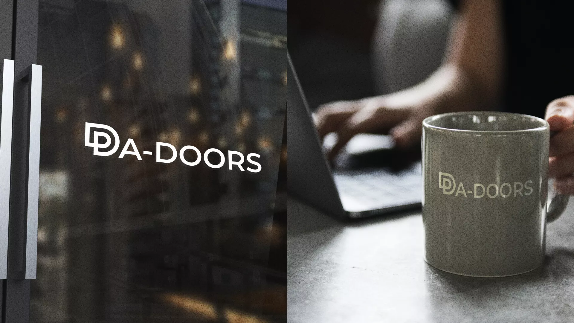 Создание логотипа компании «DA-DOORS» в Черепаново